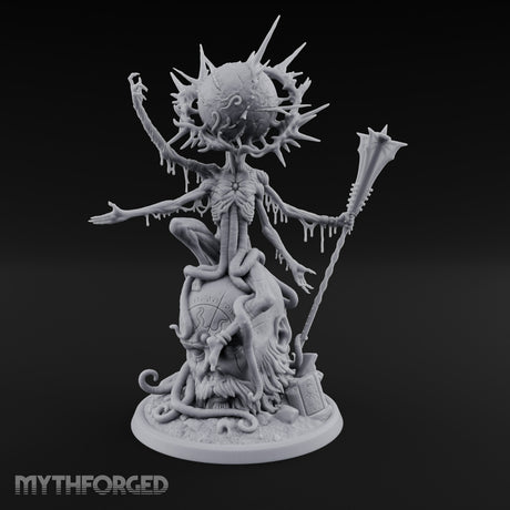 Spike Headed Staff Wielding Demon Witch gallery 17