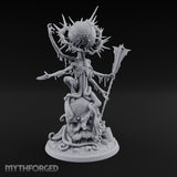 Spike Headed Staff Wielding Demon Witch gallery 2