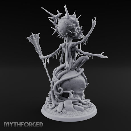 Spike Headed Staff Wielding Demon Witch gallery 7