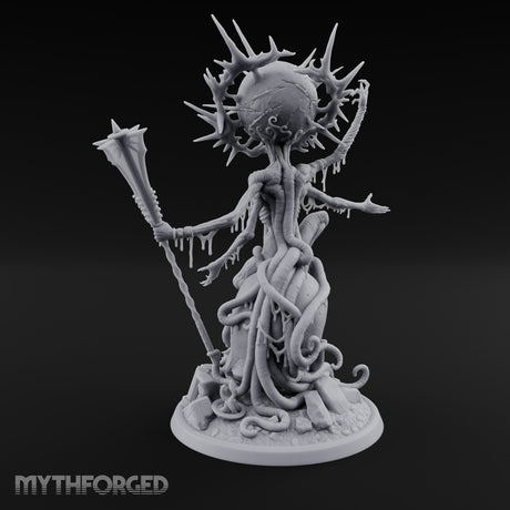 Spike Headed Staff Wielding Demon Witch gallery 9