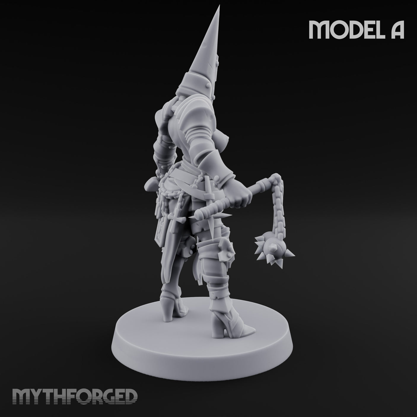 Spike Helmed Mace Swinging Anointed Warrior A gallery 13