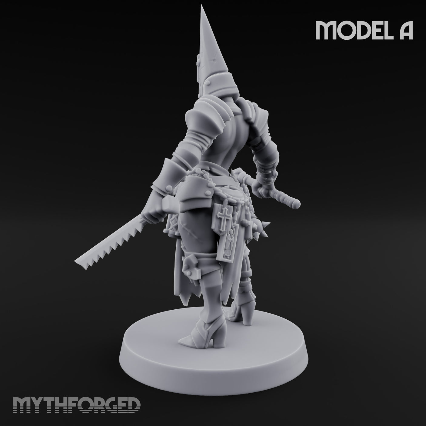 Spike Helmed Mace Swinging Anointed Warrior A gallery 21