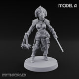 Spike Helmed Mace Swinging Anointed Warrior A gallery 4