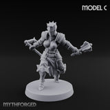 Spike Helmed Mace Swinging Anointed Warrior C gallery 2