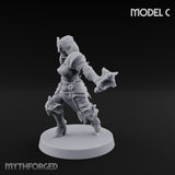 Spike Helmed Mace Swinging Anointed Warrior C gallery 31