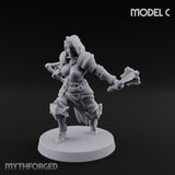Spike Helmed Mace Swinging Anointed Warrior C gallery 35