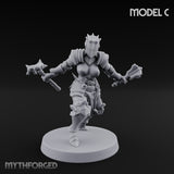 Spike Helmed Mace Swinging Anointed Warrior C gallery 6