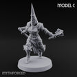 Spike Helmed Weapon Wielding Stigmatic Nun C — Capirote