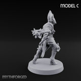 Spike Helmed Weapon Wielding Stigmatic Nun C gallery 16