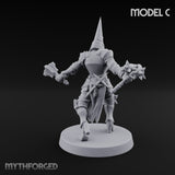 Spike Helmed Weapon Wielding Stigmatic Nun C gallery 17