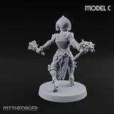 Spike Helmed Weapon Wielding Stigmatic Nun C gallery 20