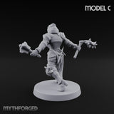 Spike Helmed Weapon Wielding Stigmatic Nun C gallery 23
