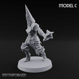 Spike Helmed Weapon Wielding Stigmatic Nun C gallery 29