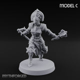 Spike Helmed Weapon Wielding Stigmatic Nun C gallery 4