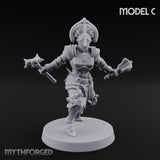 Spike Helmed Weapon Wielding Stigmatic Nun C gallery 8