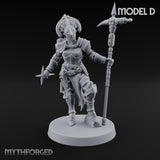 Spike Helmed Weapon Wielding Stigmatic Nun D gallery 4
