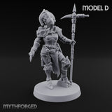 Spike Helmed Weapon Wielding Stigmatic Nun D gallery 8