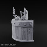 Spike-Maced Plank-Paneled Warrior's Weapon Holder gallery 4