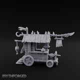 Spike-Rimmed Trinket-Hung Goblin Market Cart gallery 1