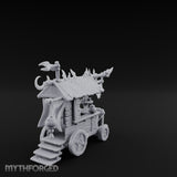 Spike-Rimmed Trinket-Hung Goblin Market Cart gallery 3
