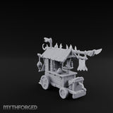 Spike-Rimmed Trinket-Hung Goblin Market Cart gallery 8