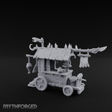 Spike-Rimmed Trinket-Hung Goblin Market Cart gallery 9