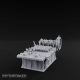 Spike-Rolled Skull-Scattered Torture Rack Table gallery 1