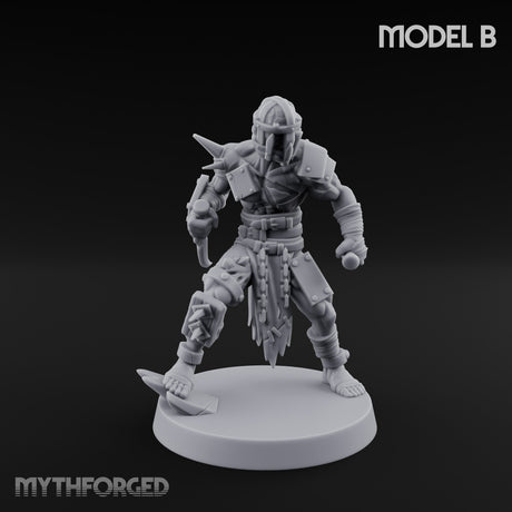 Spike Studded Blade Wielding Wretched Marauder B