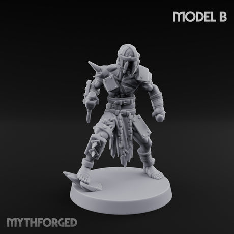 Spike Studded Blade Wielding Wretched Marauder B gallery 1
