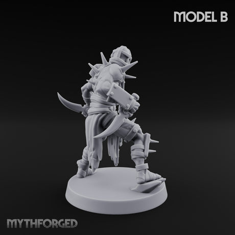 Spike Studded Blade Wielding Wretched Marauder B gallery 4