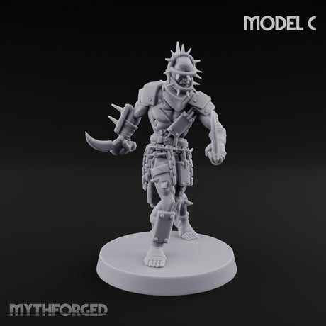 Spike Studded Blade Wielding Wretched Marauder C gallery 1