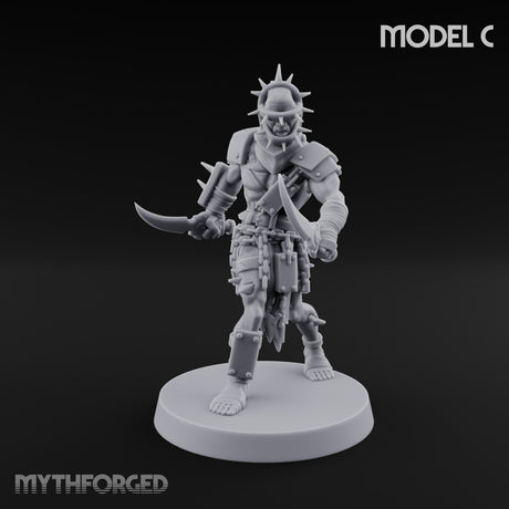 Spike Studded Blade Wielding Wretched Marauder C gallery 9