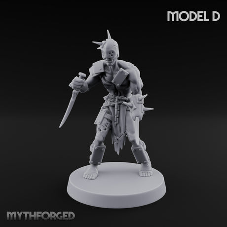 Spike Studded Blade Wielding Wretched Marauder D