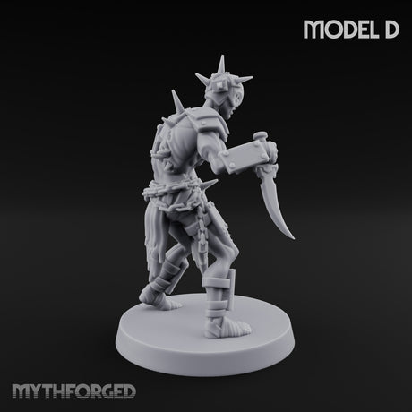 Spike Studded Blade Wielding Wretched Marauder D gallery 4
