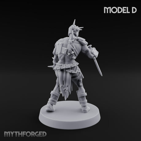 Spike Studded Blade Wielding Wretched Marauder D gallery 5