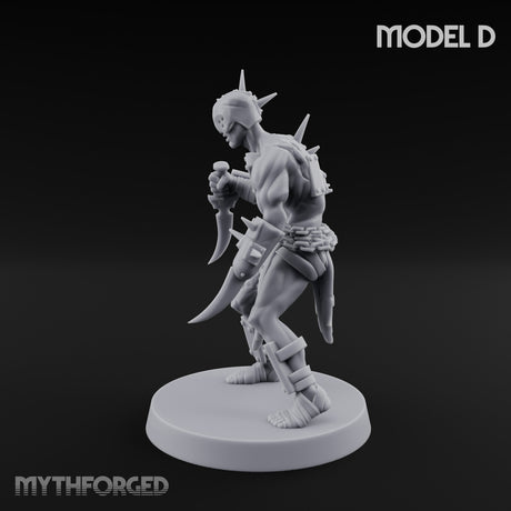 Spike Studded Blade Wielding Wretched Marauder D gallery 7