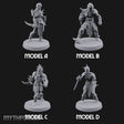 Spike Studded Blade Wielding Wretched Marauders Miniature for Dungeons and Dragons, Pathfinder or other TTRPGs