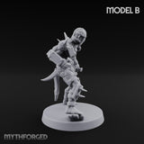 Spike Studded Blade Wielding Wretched Marauders Miniature for Dungeons and Dragons, Pathfinder or other TTRPGs