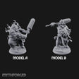 Spiked Club Swinging Oni Brutes Miniature for Dungeons and Dragons, Pathfinder or other TTRPGs