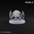 Nothing Under the Shell but Teeth Giant Crab with Spiked Carapace and Blade Legs A