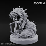 Spine Bristling Aberration Whispering Worm A Miniature for Dungeons and Dragons, Pathfinder or other TTRPGs