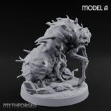 Spine Bristling Aberration Whispering Worm A Miniature for Dungeons and Dragons, Pathfinder or other TTRPGs