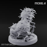 Spine Bristling Aberration Whispering Worm A Miniature for Dungeons and Dragons, Pathfinder or other TTRPGs