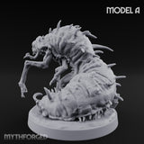 Spine Bristling Aberration Whispering Worm A Miniature for Dungeons and Dragons, Pathfinder or other TTRPGs