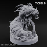 Spine Bristling Aberration Whispering Worm B Miniature for Dungeons and Dragons, Pathfinder or other TTRPGs