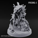 Spine Bristling Aberration Whispering Worm C Miniature for Dungeons and Dragons, Pathfinder or other TTRPGs