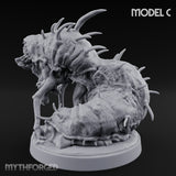 Spine Bristling Aberration Whispering Worm C Miniature for Dungeons and Dragons, Pathfinder or other TTRPGs
