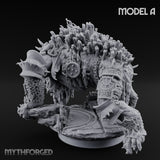 Spines Bursting Demon Hound A Miniature for Dungeons and Dragons, Pathfinder or other TTRPGs