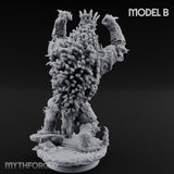 Spines Bursting Demon Hound B Miniature for Dungeons and Dragons, Pathfinder or other TTRPGs