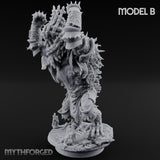 Spines Bursting Demon Hound B Miniature for Dungeons and Dragons, Pathfinder or other TTRPGs